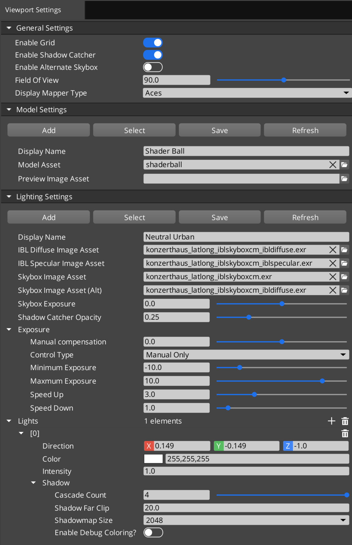 Model Preset Browser