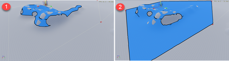 Enable Show Navigation Areas and View Agent Type in O3DE Editor.