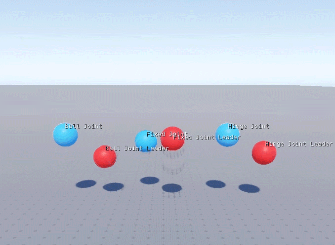 PhysX Joints example