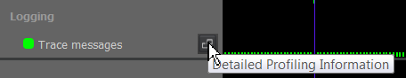 Trace messages details icon