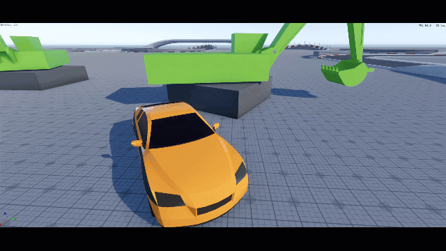 Rotate the camera view around a selected entity in O3DE.